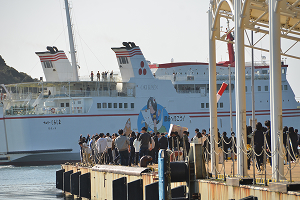 隠岐からの旅立ち