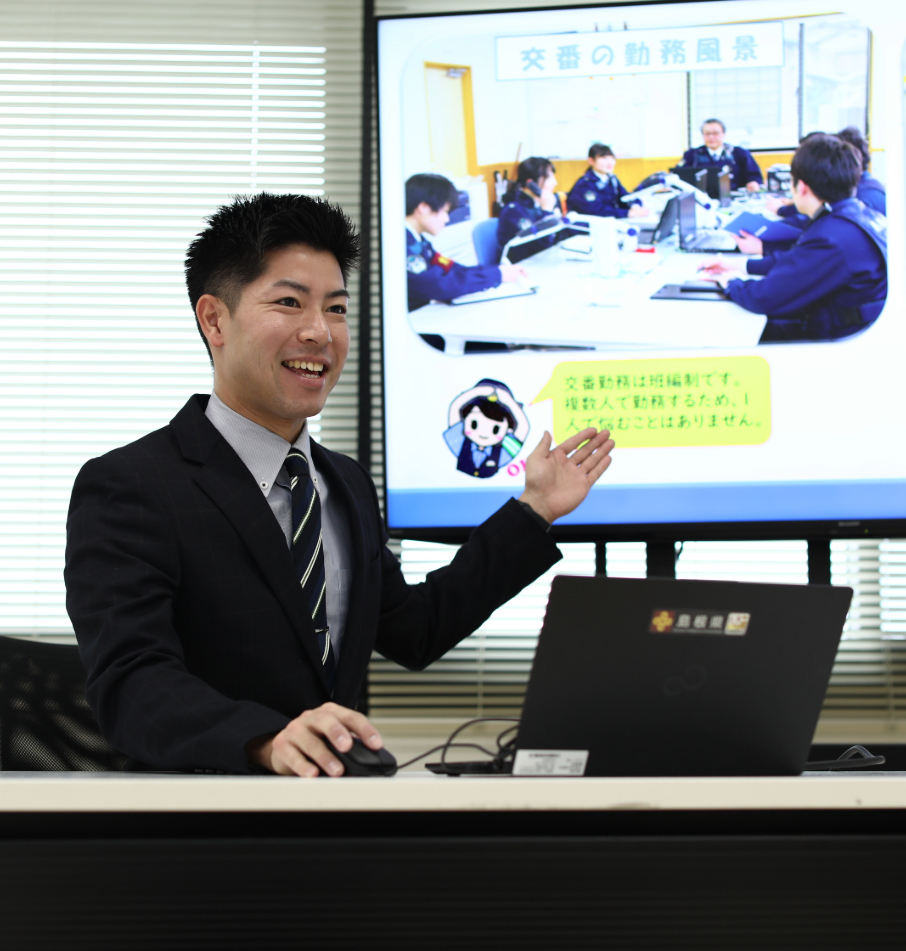 仕事風景の様子